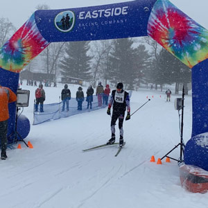 Feature image for RESULTS: Vanias and Lipp win snowy Cote Dame Marie